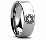 Sith Imperial Emblem Ring - Tungsten 