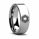 Sith Imperial Emblem Ring - Tungsten 