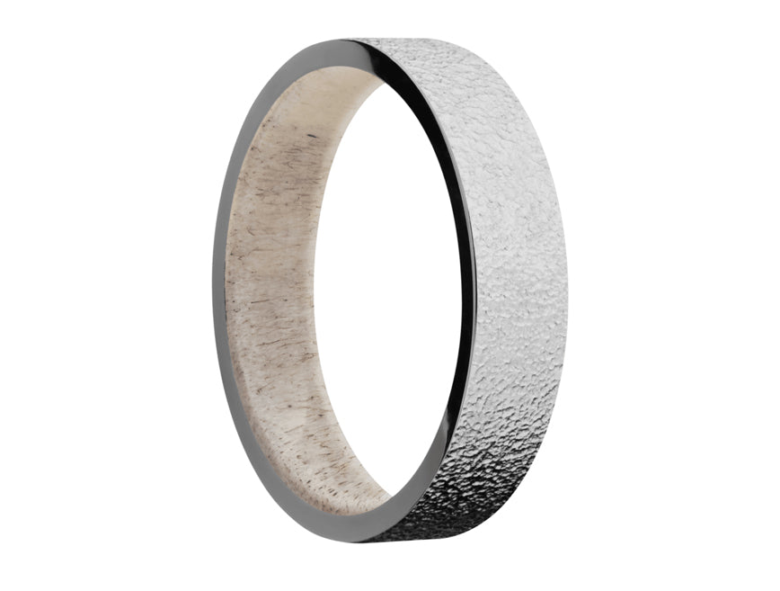 Cobalt Chrome with Stipple Finish and Antler - 5mm 