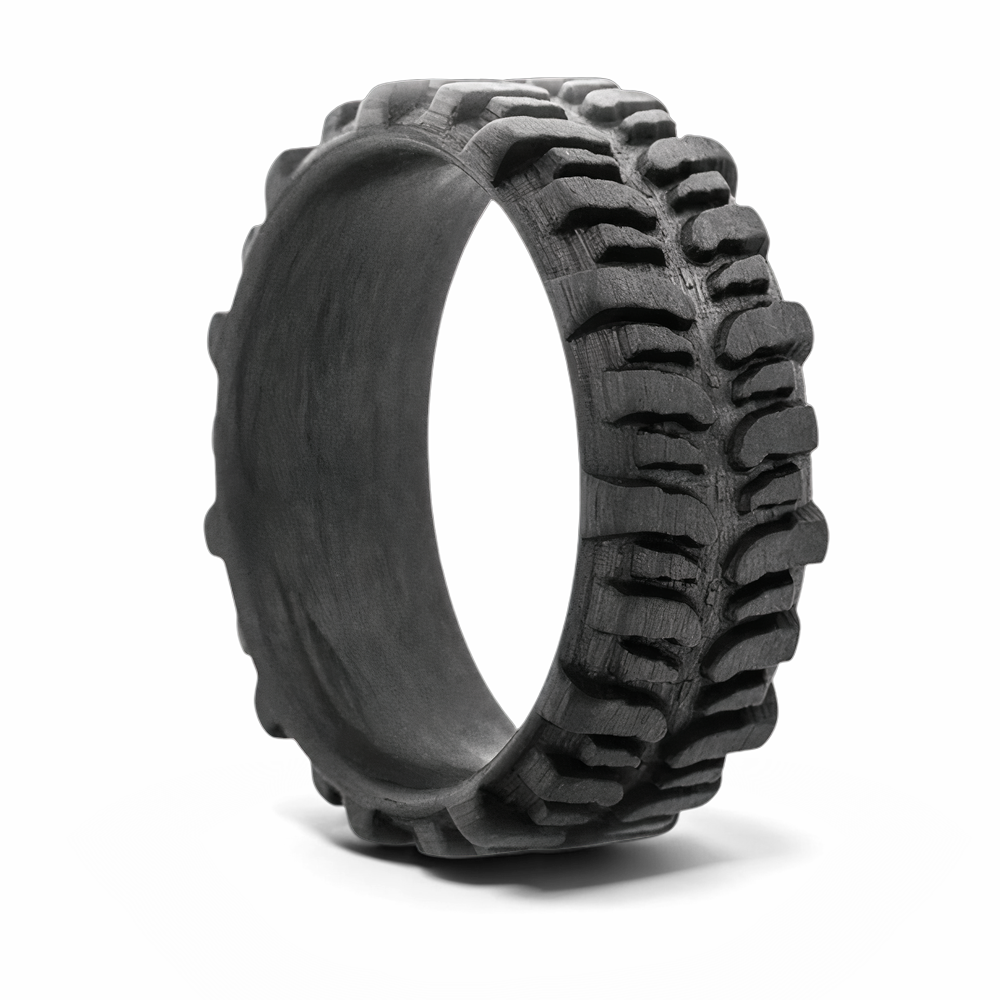 Carbon Fiber Tire Ring - Rugged Design 