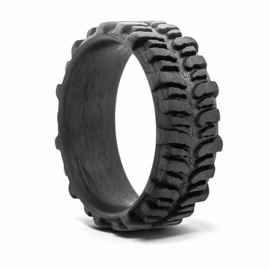 Carbon Fiber Tire Ring - Rugged Design 
