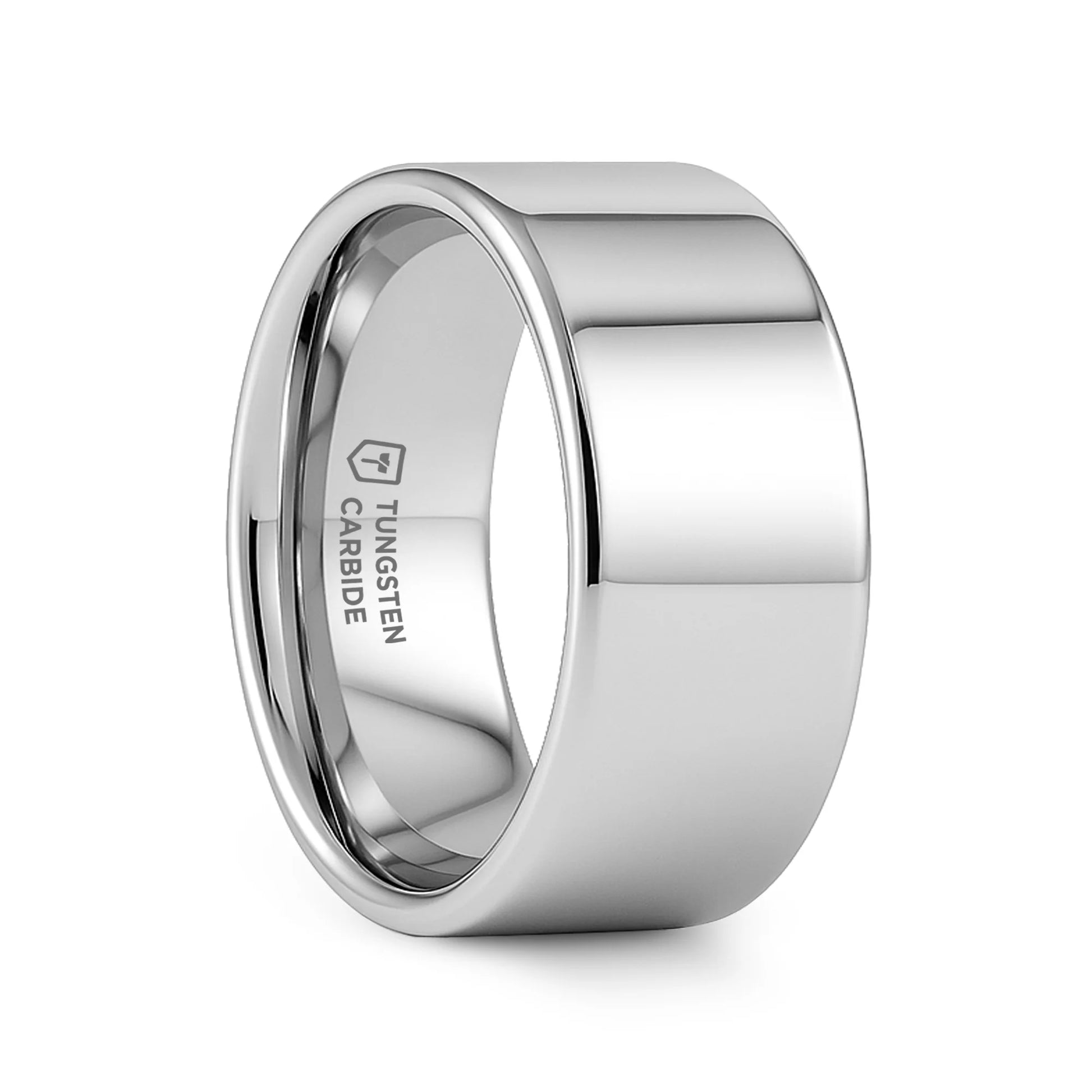 Flat Tungsten Band - 4mm to 12mm 