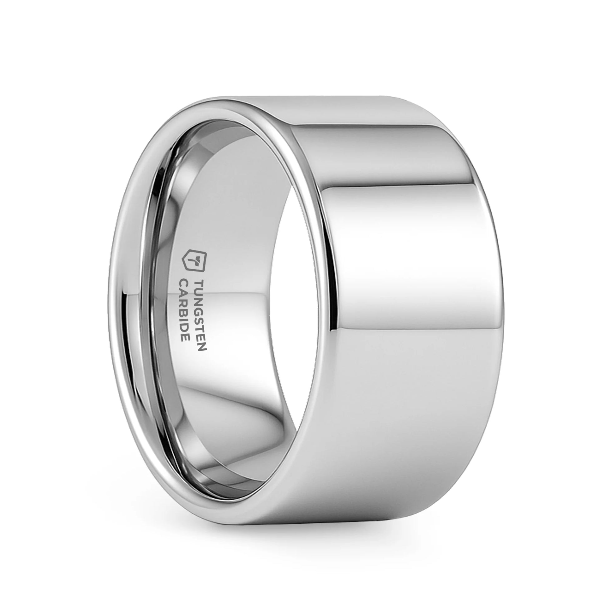 Flat Tungsten Band - 4mm to 12mm 