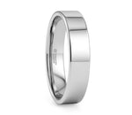 Flat Tungsten Band - 4mm to 12mm 