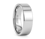 Flat Tungsten Band - 4mm to 12mm 