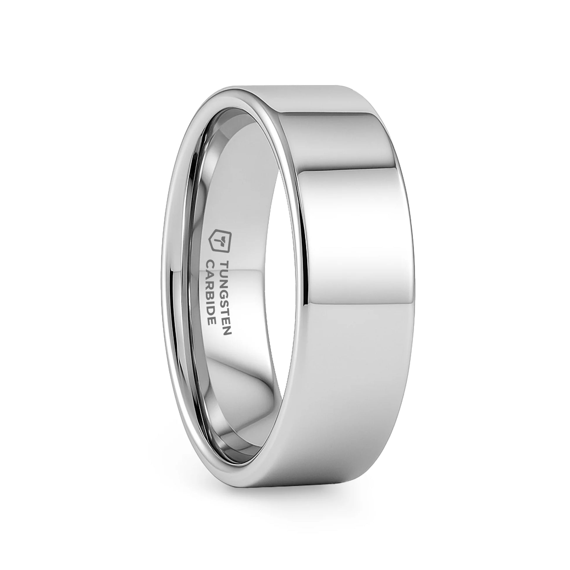 Flat Tungsten Band - 4mm to 12mm 