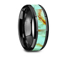 turquoise inlay ring