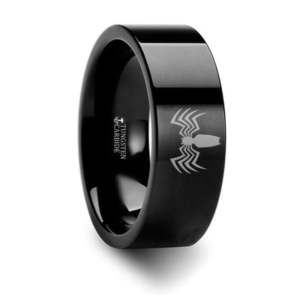 Venom Ring in Black Tungsten - Camo Ever After