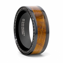 Whiskey Barrel and Black Sapphires Ring 