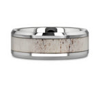 white antler ring side shot