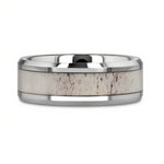 white antler ring side shot