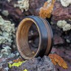 Whiskey Barrel Band with Carbon Fiber 