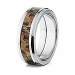 Realtree Xtra Green Camo Ring - 8mm Tapered 