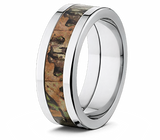 Official Realtree Xtra Green Camo Ring - Titanium 8mm 
