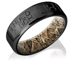 Black Duck Band with Mossy Oak Duck Blind Sleeve - 7mm