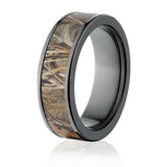 Realtree Max 4 Black Camo Ring - Pick Width 