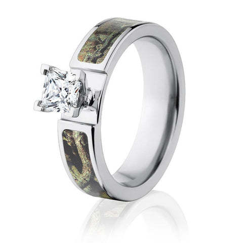 Mossy Oak Engagement Rings -  Break Up Infinity 6mm