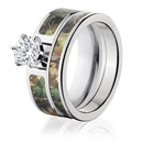 Mossy Oak New Breakup Camo Ring Set for Her - Camo Ever After
