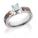 Mossy Oak Pink Camo Engagement Ring 1 CT - 6mm - Camo Ever After