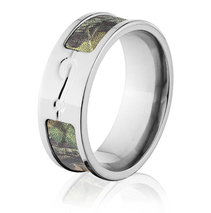 Camo FIsh Hook Ring Mossy Oak