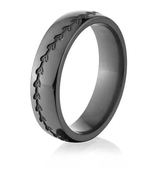 Black Baseball Ring