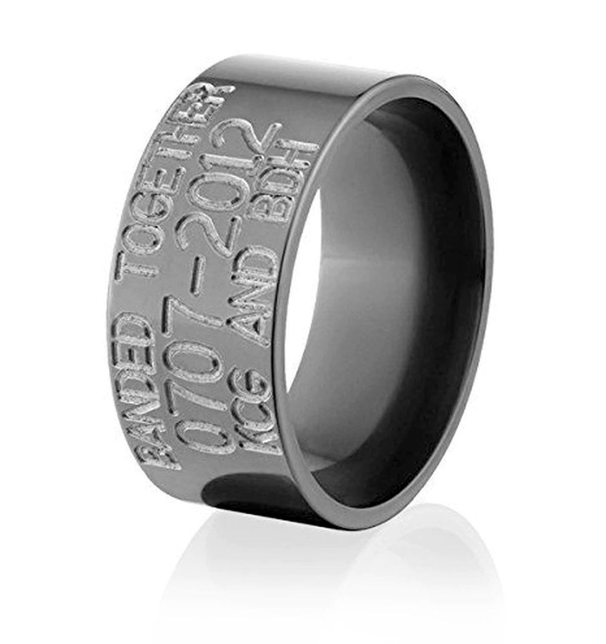Black Duck Band Ring 10mm