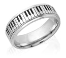 Piano Keys Ring - Cobalt 8mm - Camo Ever After