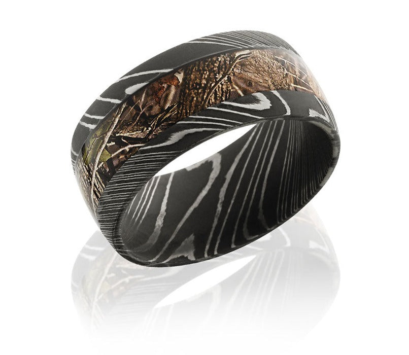 Damascus Steel Kings Woodland Camo