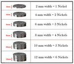 Deer Track Ring in Tungsten - 6mm - 10mm 
