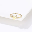 Deer Head Ring for Women - 316L Stainless Steel 