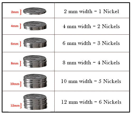 Guitar Ring - Zirconium 8mm 