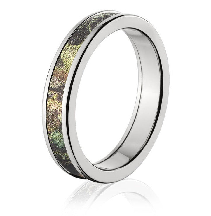 4mm Cobalt Camo Ring for Her