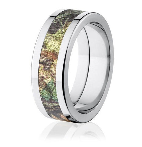 Mossy Oak Titanium Camo Ring
