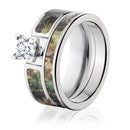 Mossy Oak New Breakup Camo Ring Set for Her 