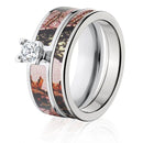 Mossy Oak Pink Breakup Camo Ring Set 