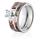 Mossy Oak Pink Breakup Camo Ring Set 