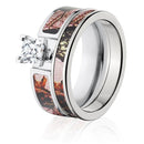 Mossy Oak Pink Breakup Camo Ring Set - Camo Ever After