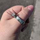 Realtree AP Snow Camo Engagement Ring 1CT - 6mm 