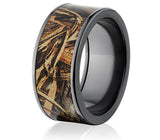 Realtree Max 5 Black Camo Ring - Pick Width 