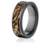 Realtree Max 5 Black Camo Ring - Pick Width 