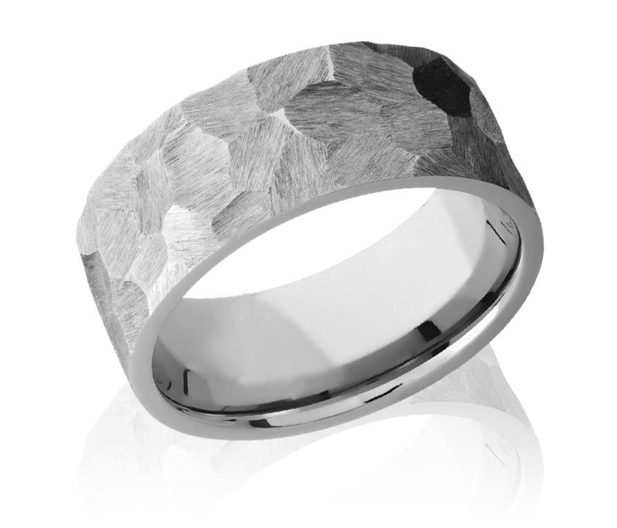 Rock Finish Wedding Ring