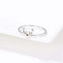 Deer Head Ring for Women - 316L Stainless Steel 