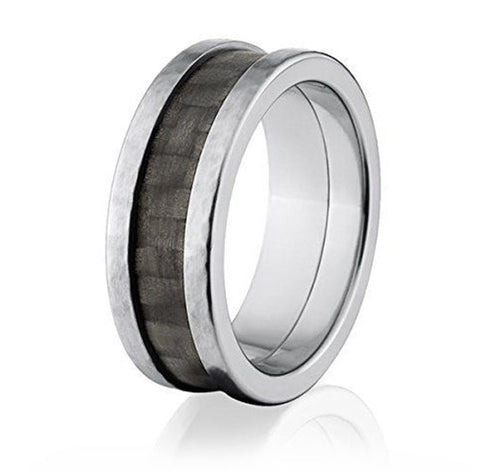 Titanium carbon fiber on sale ring