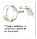 Tree Bark Ring - 8mm Cobalt Chrome 