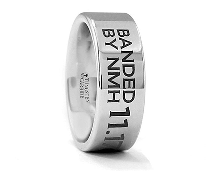 Duck Wedding Band - Tungsten 8mm - Camo Ever After