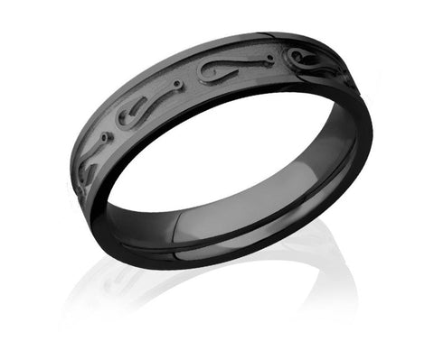 fish hook wedding ring for her