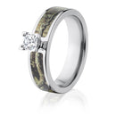 Mossy Oak Engagement Rings -  Break Up Infinity 6mm - Camo Ever After