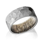 Rock Finish Wedding Ring with Brush Camo Sleeve