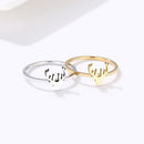 Deer Head Ring for Women - 316L Stainless Steel 