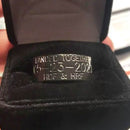 Black Duck Band Ring - Zirconium 10mm 